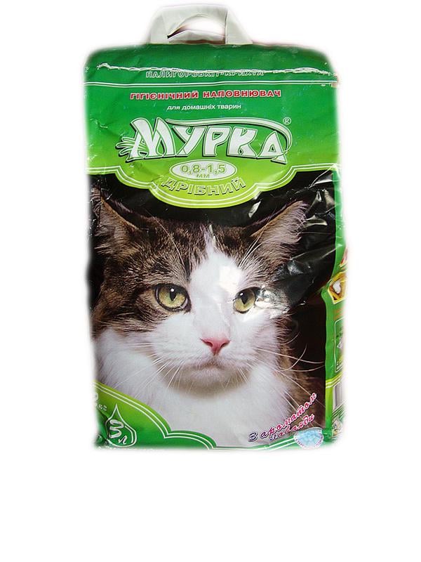 Наполнитель Мурка мелкая 2 кг Зеленый