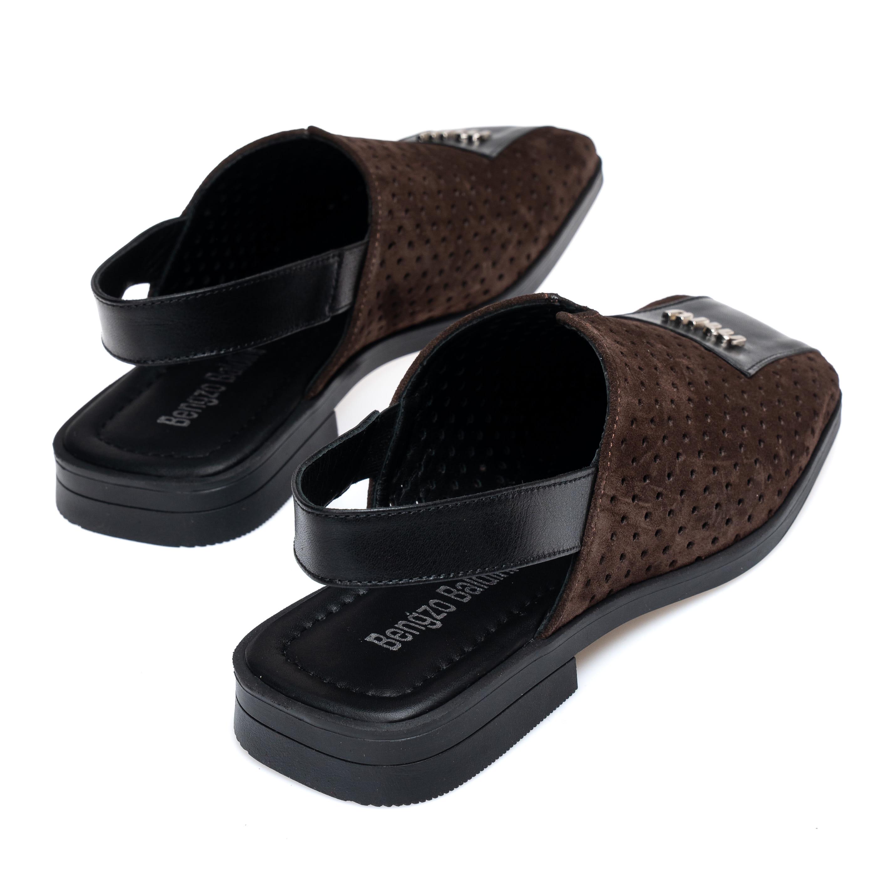 Босоножки Bengzo Baldini 01632 р. 38 Коричневый (104363926) - фото 2