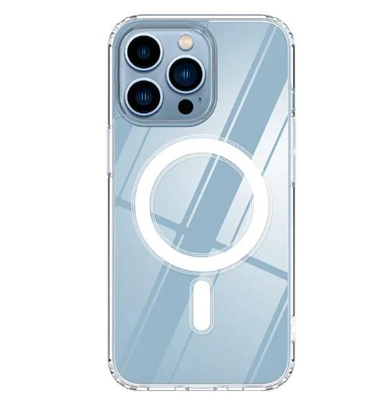 Чехол Magnetic Case для iPhone 14 Pro Clear (10279091)