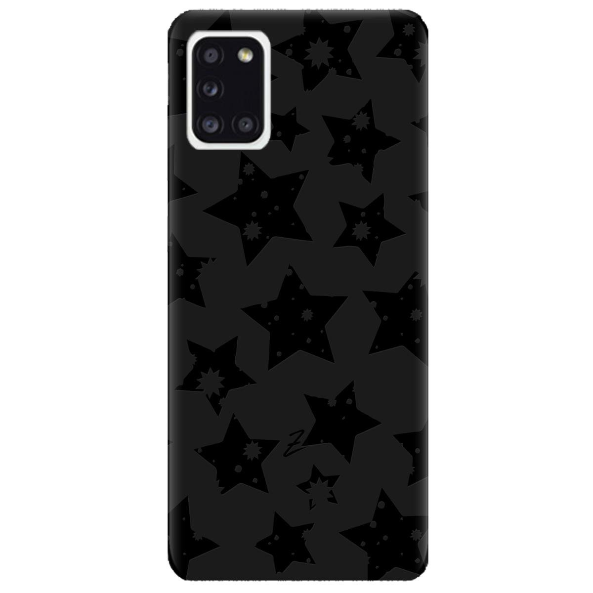 Силиконовый чехол Zorrov для Samsung Galaxy A31 - Black Star (14110050154088837)