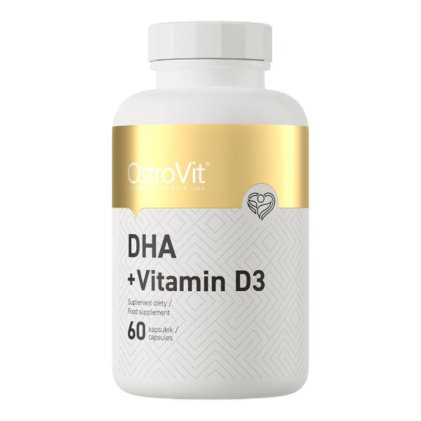 Омега 3 Ostrovit DHA/Vitamin D3 60 капс. (000021005)