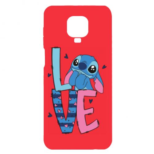 Чехол для Xiaomi Redmi Note 9S/9Pro/9Pro Max Стич Love