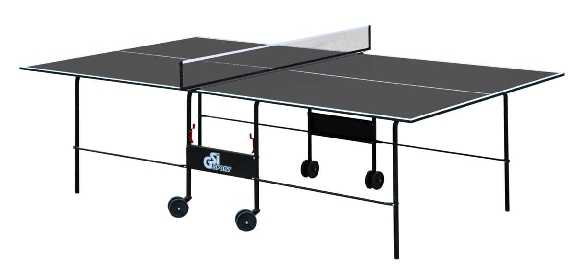 Тенісний стіл GSI-Sport Athletic Light 274х152,5х76 см Графітовий (Gf-2)