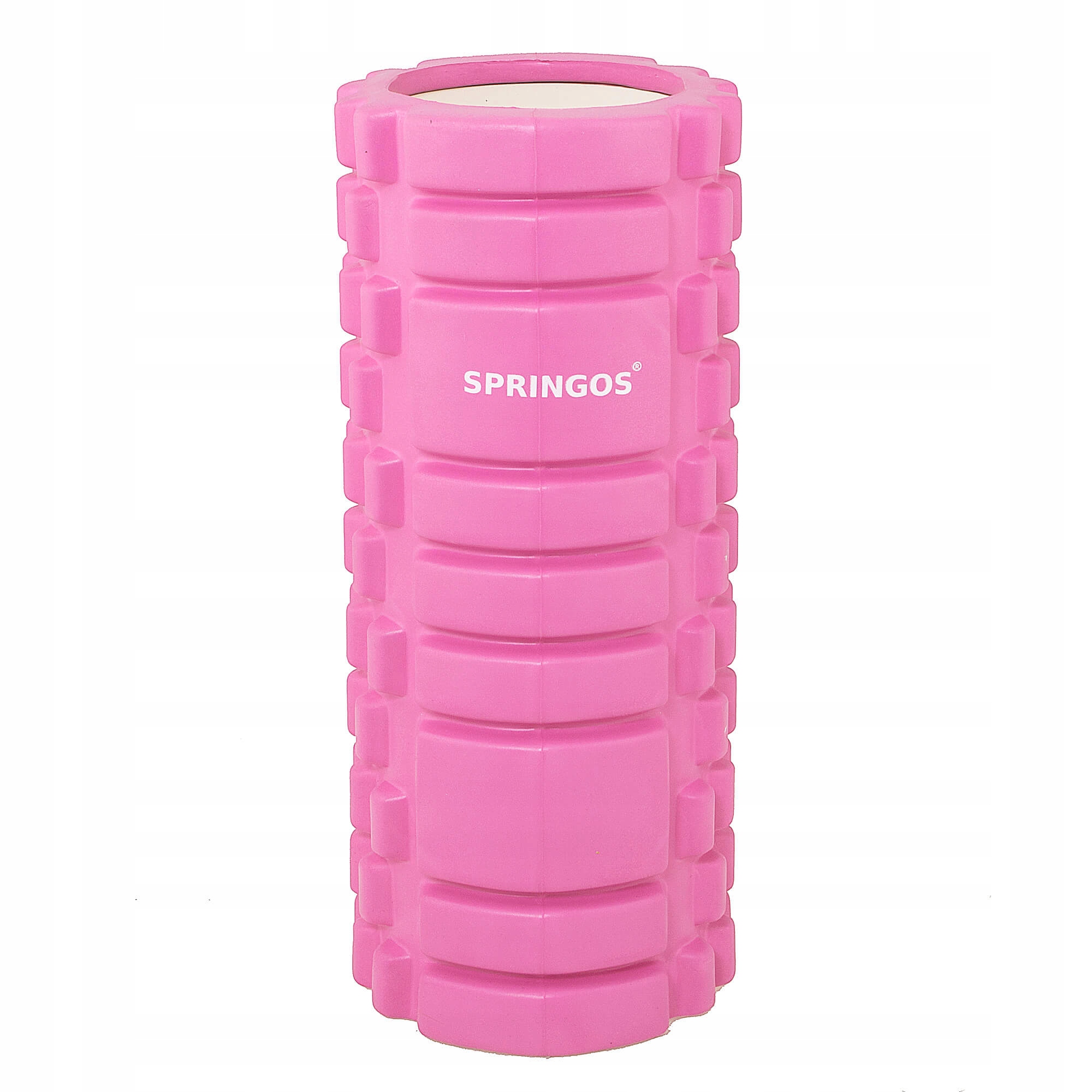 Массажный ролик Springos 33x14 см FR0017 Pink - фото 6