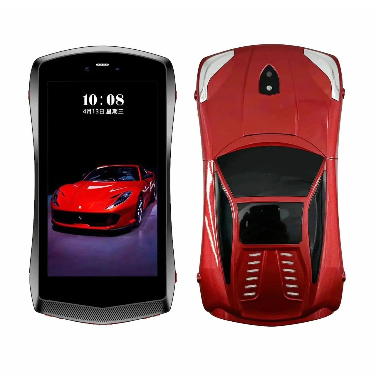 Планшет Kidiby у формі авто, під цим карту на Android 7 " Червоний (DKA20) - фото 2