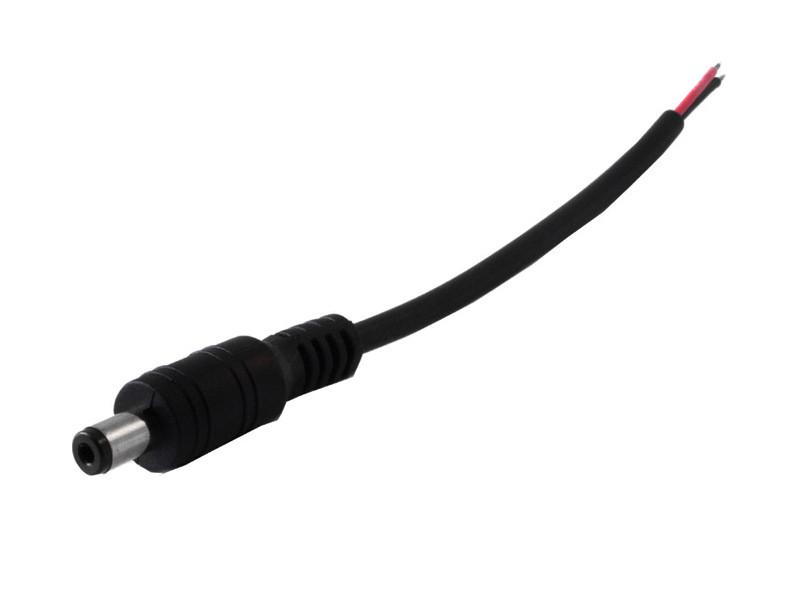 Коннектор mini Jack папа с кабелем 80 мм (1404)