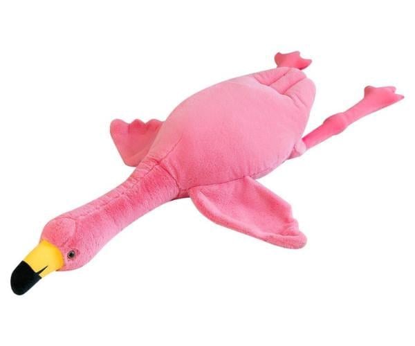 М'яка іграшка подушка-обіймашка Фламінго 130 см Рожевий (ftlx-1094)