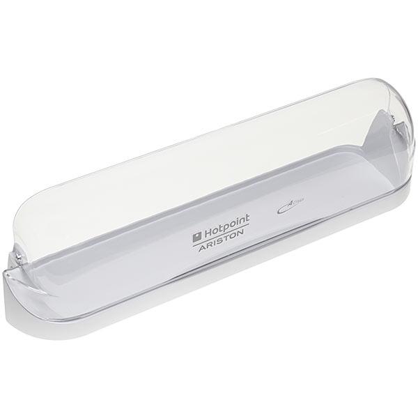 Полка дверей верхняя с крышкой для холодильника Ariston C00254347 440x125 мм