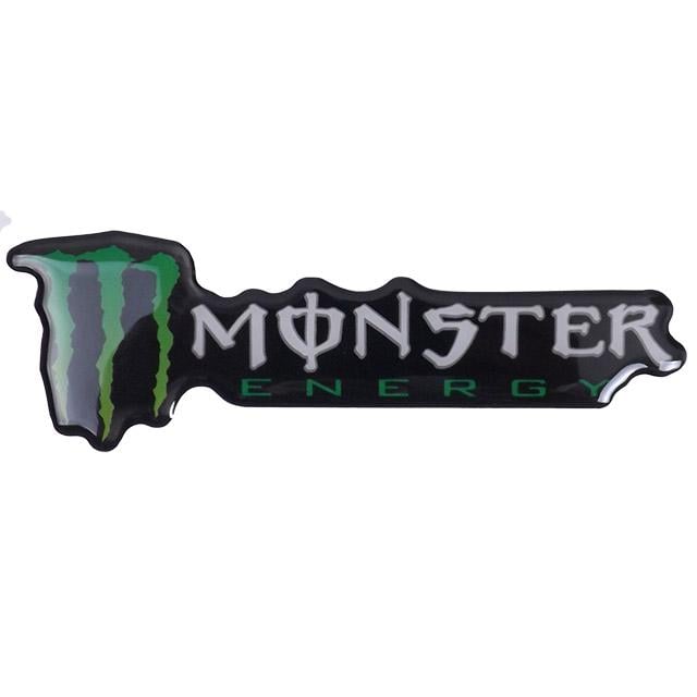 Наліпка силіконова Monster Energy 5х14 см (403530)