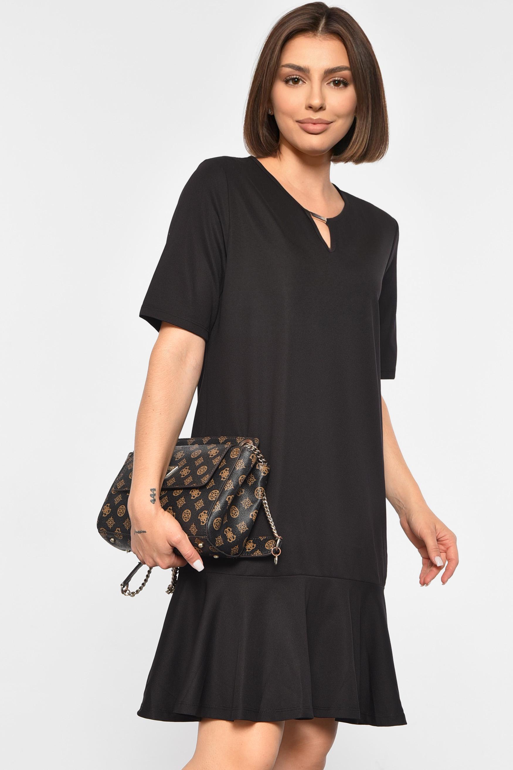 Платье женское р. 42 Черный (188330) - фото 2 Платье женское р. 42 Черный (188330) - фото 2