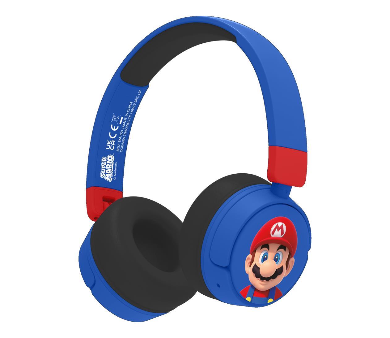 Навушники для дітей OTL Super Mario face (SM1001)