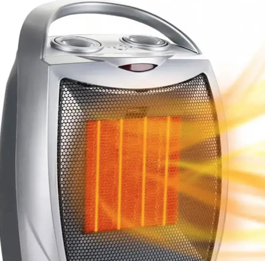 Керамический обогреватель Crownberg CB7749 компактный тепловентилятор 1500 Вт Черный (234586735) - фото 6 Керамический обогреватель Crownberg CB7749 компактный тепловентилятор 1500 Вт Черный (234586735) - фото 6