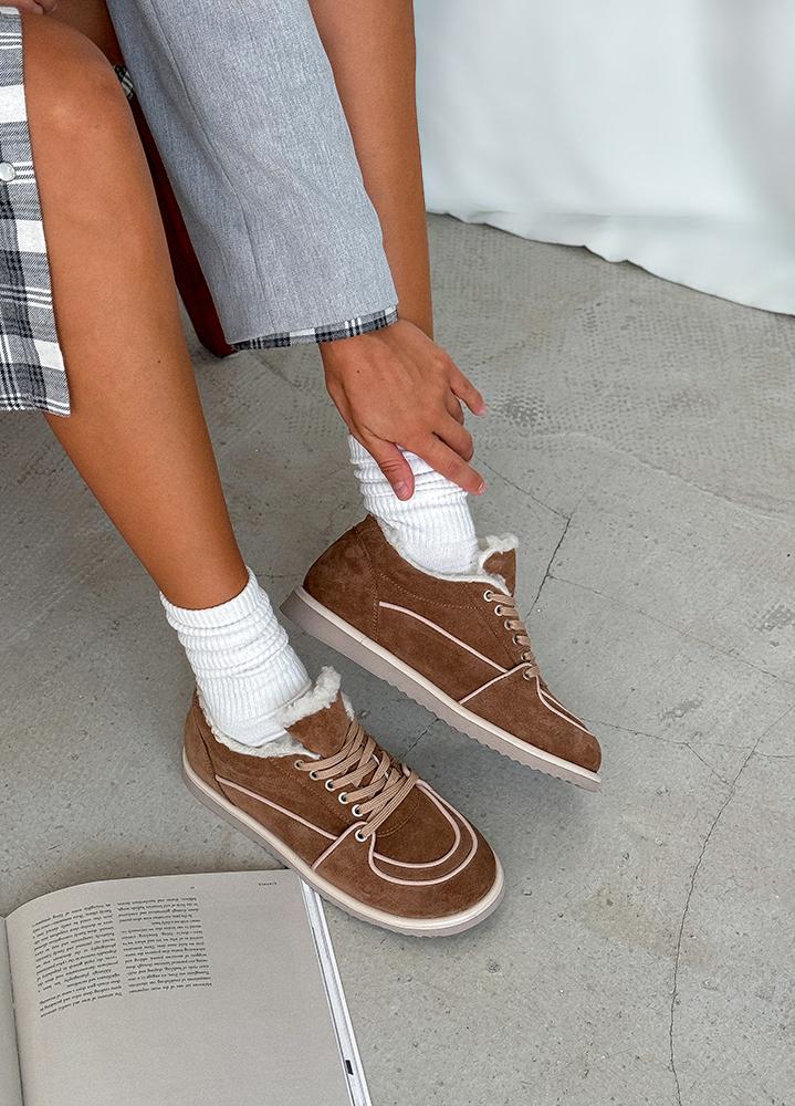 Кеды зимние Barefoot 8221-28 р. 38 Brown (8221-28)