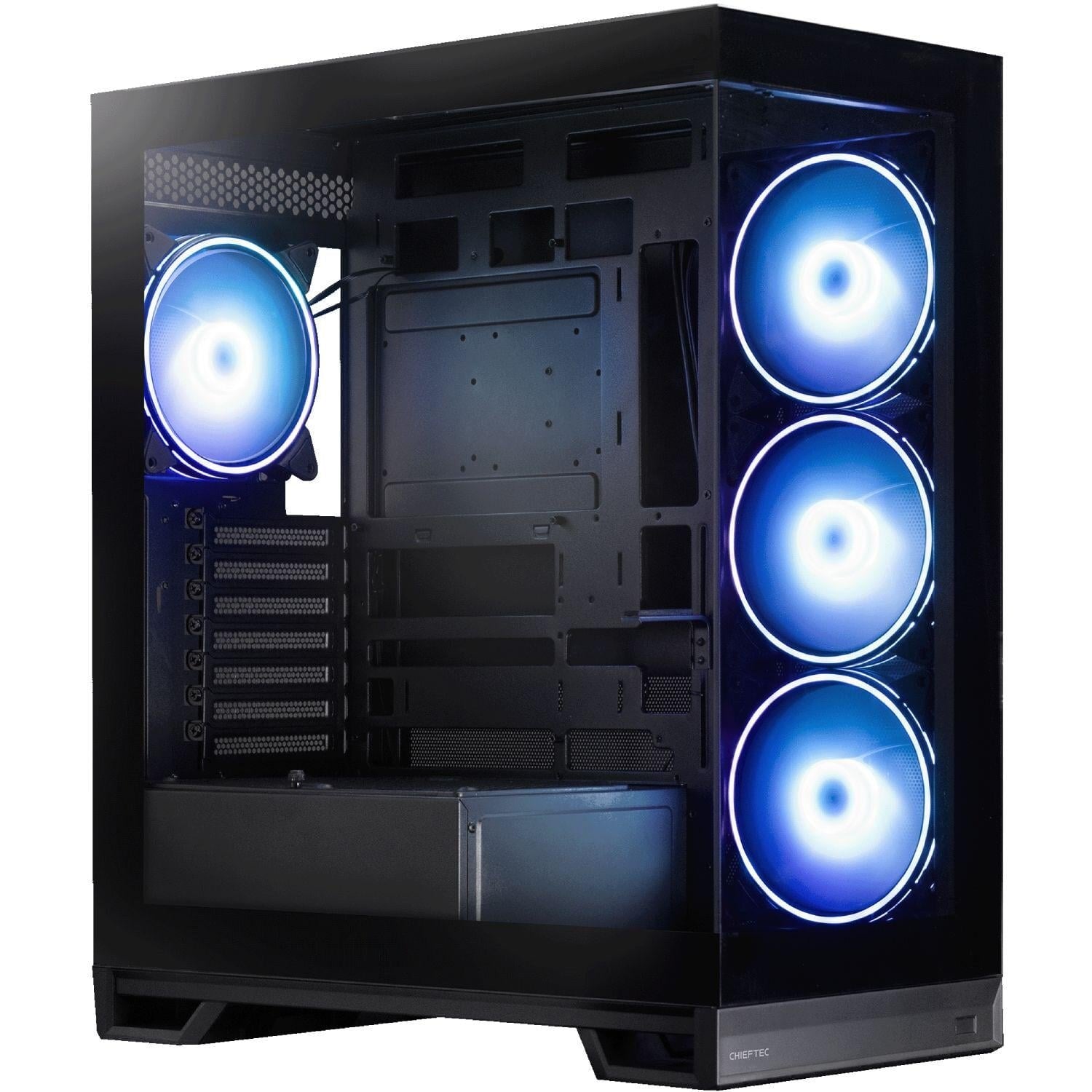 Корпус для компьютера Chieftec VISTA MAX Midi-Tower ATX PSU Black (GX-30B-OP)