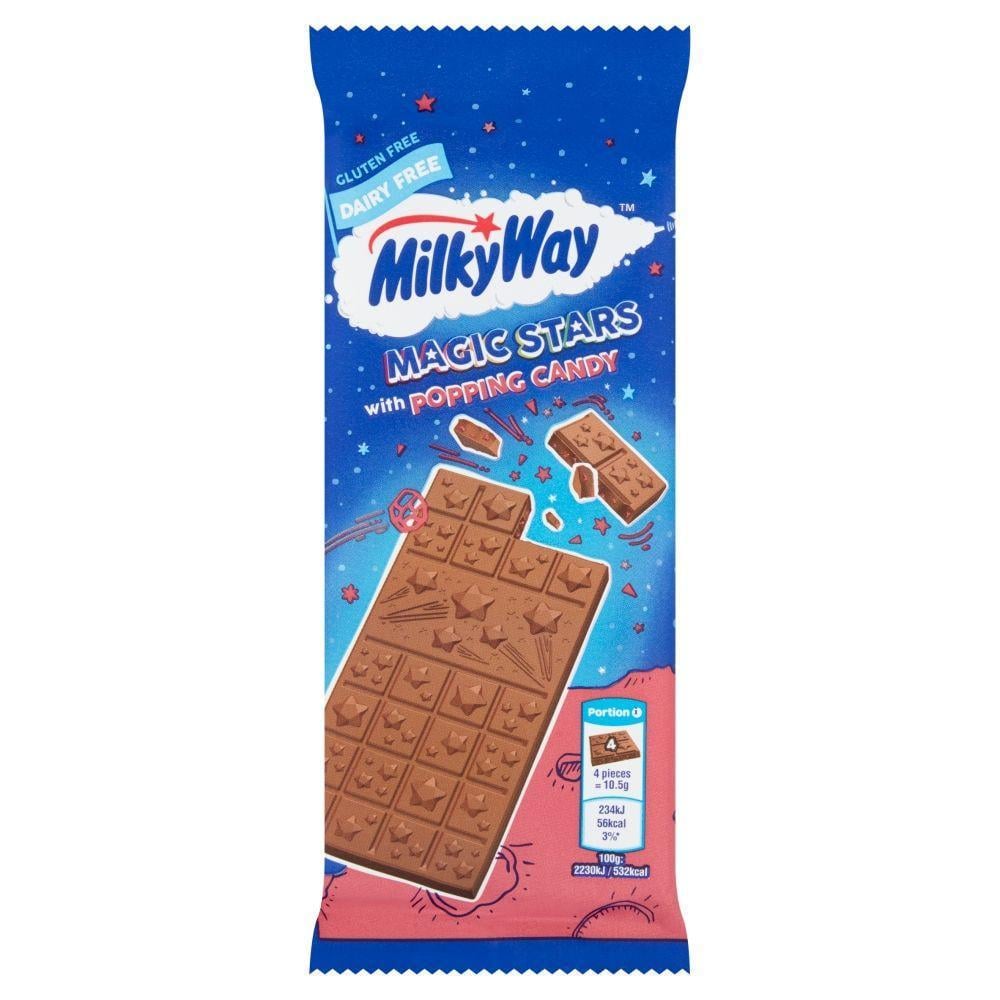 Шоколадка Milky Way Magic Stars With Popping Candy Chocolate Bar 85 г (1623709165)