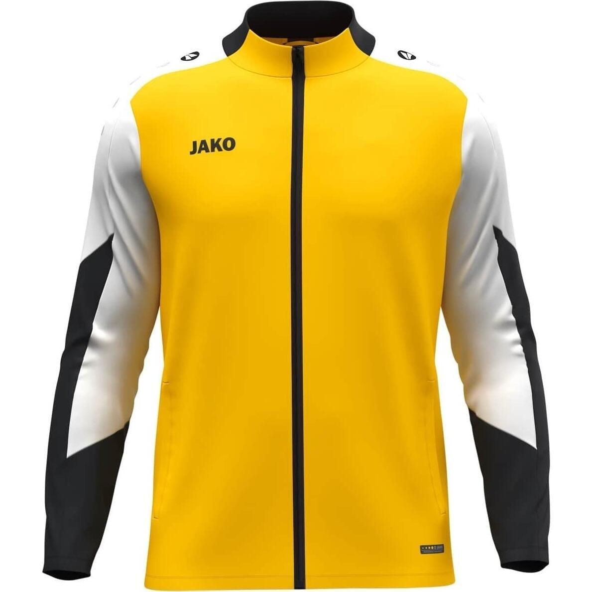 Олимпийка детская Jako DYNAMIC 140 см Желто-бело-черный (9370-305)