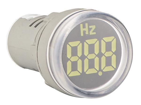 Светосигнальная арматура АСКО-УКРЕМ с индикатором частоты серии U-ADM-Hz круглая ᴓ22 мм Белый (00000055225)