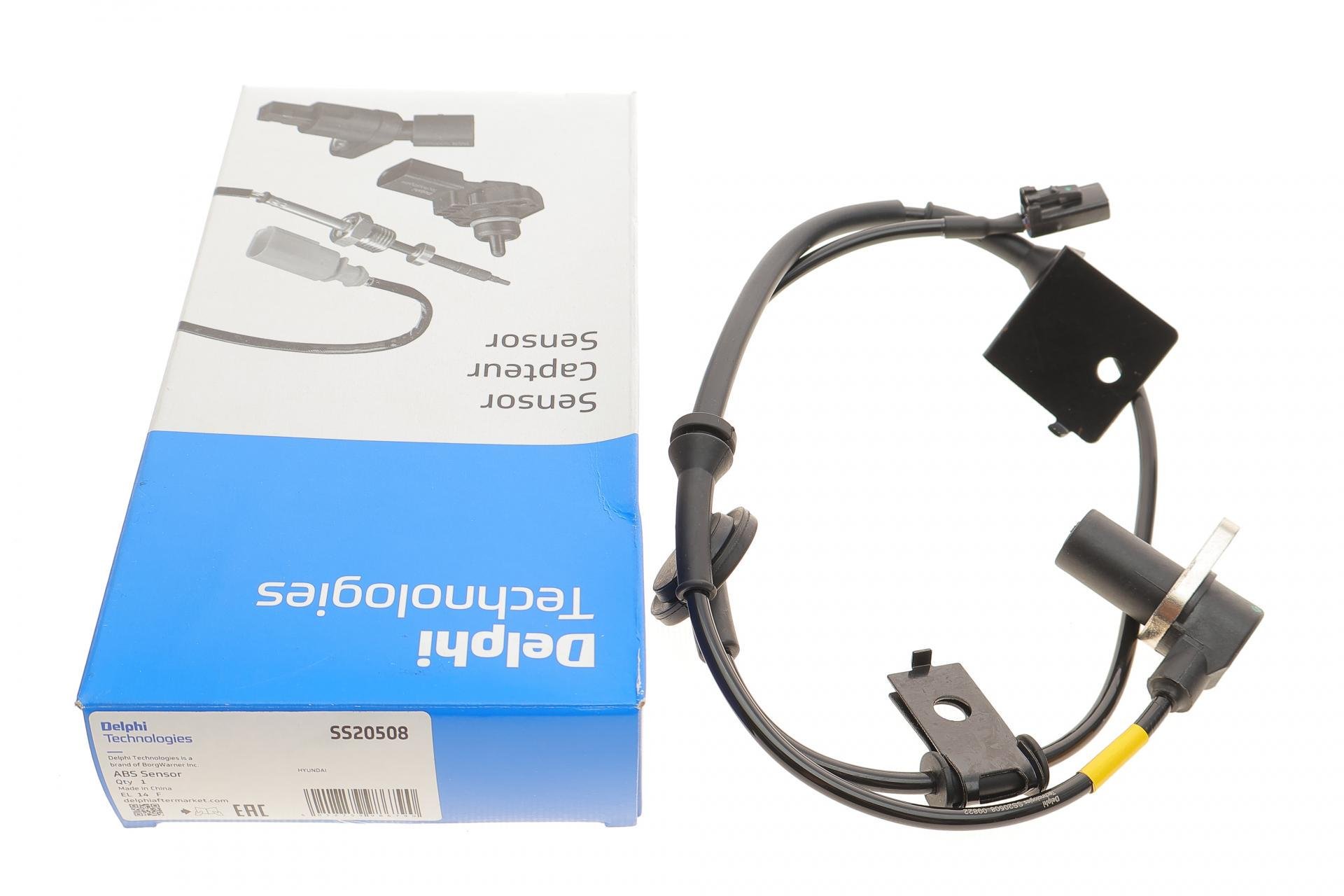 Датчик DELPHI ABS передній Hyundai Santa Fe 01-06 R (SS20508)
