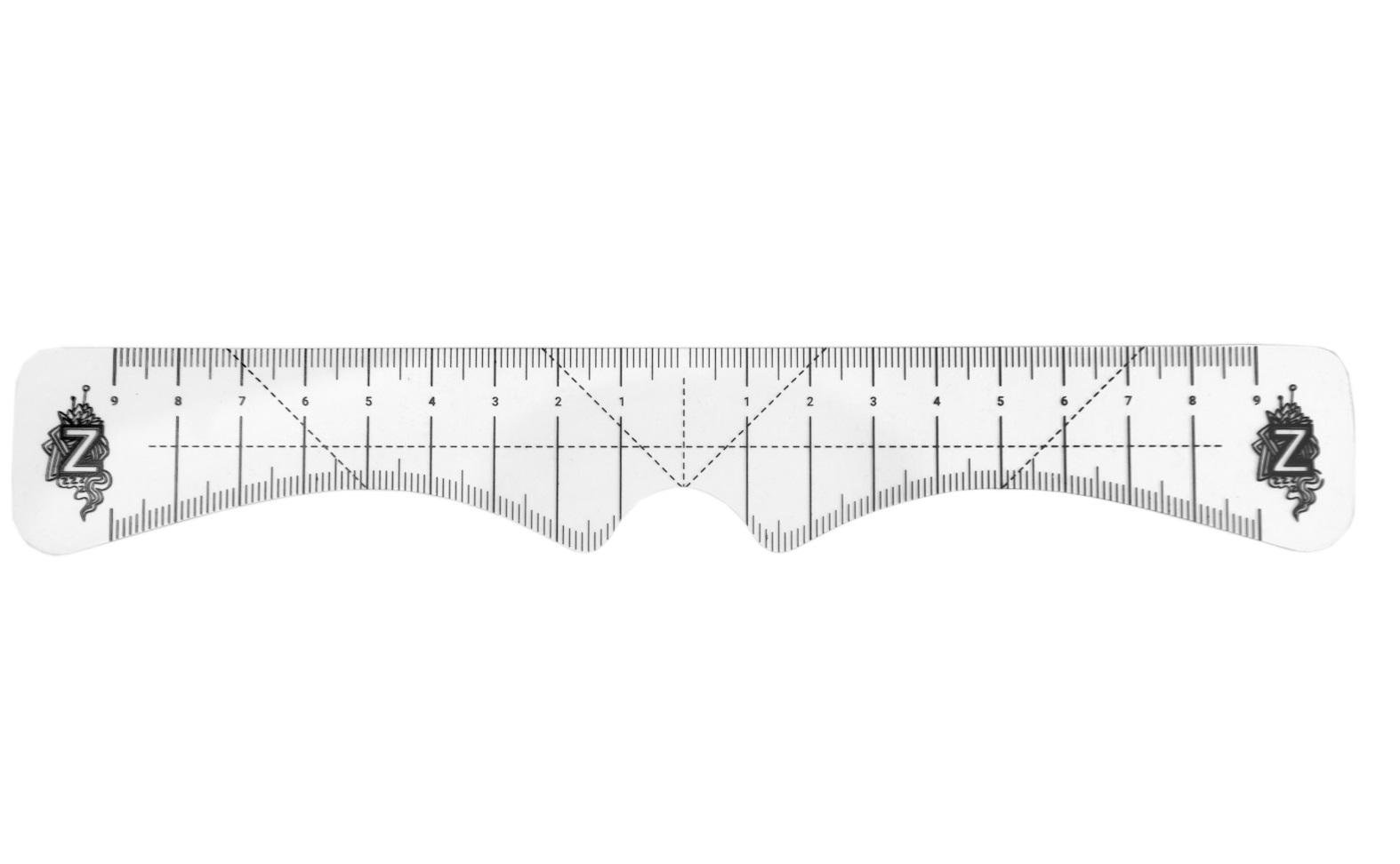 Линейка бровистая Zola 21 см