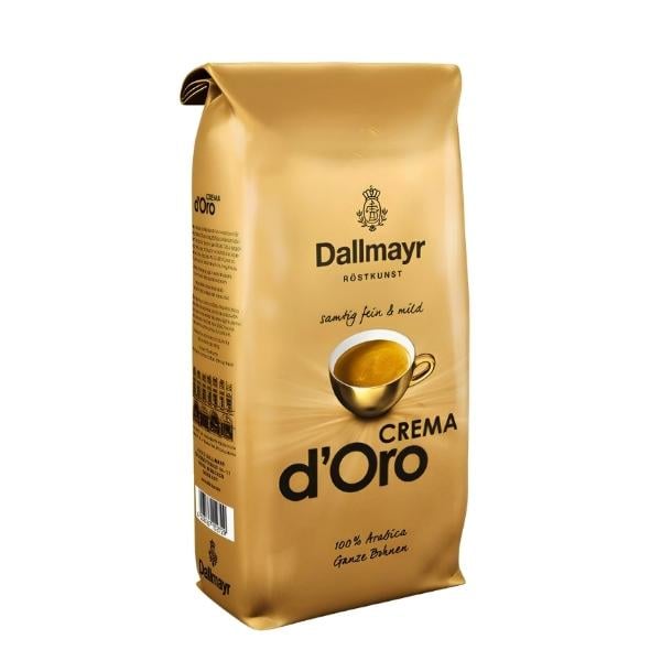 Кофе в зернах Dallmayr Crema D`oro 1 кг ящик 10 кг (optBij10001515)