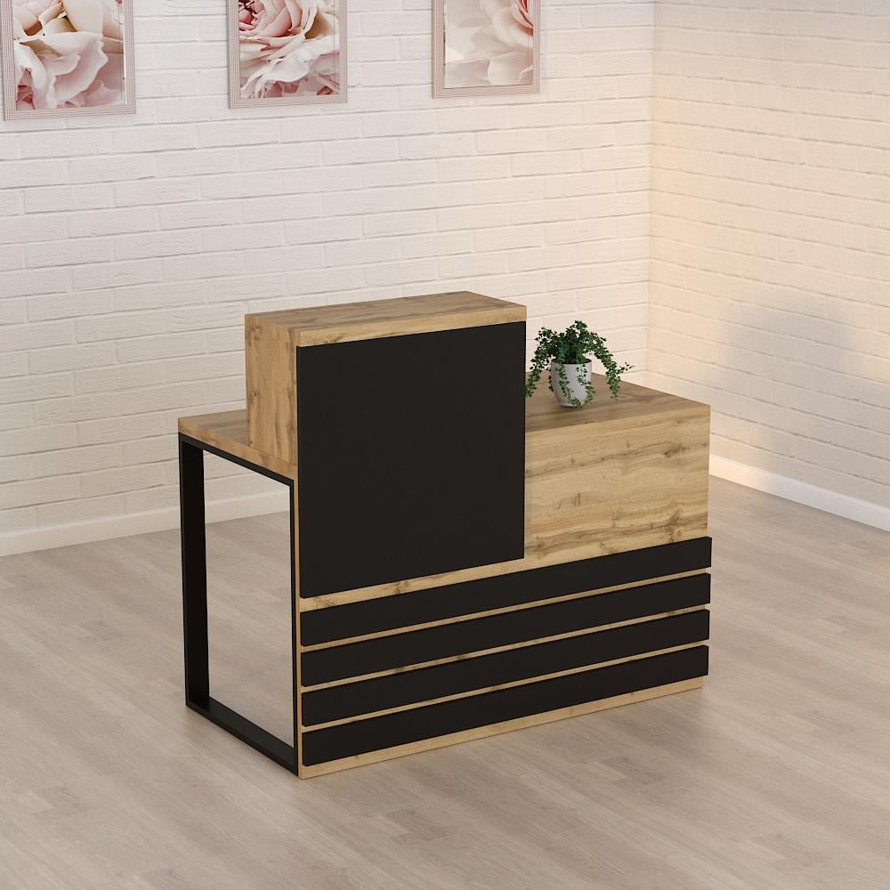 Стійка Ресепшн-5 1200 мм Дуб аппалачі (29663585) - фото 3 Стійка Ресепшн-5 1200 мм Дуб аппалачі (29663585) - фото 3