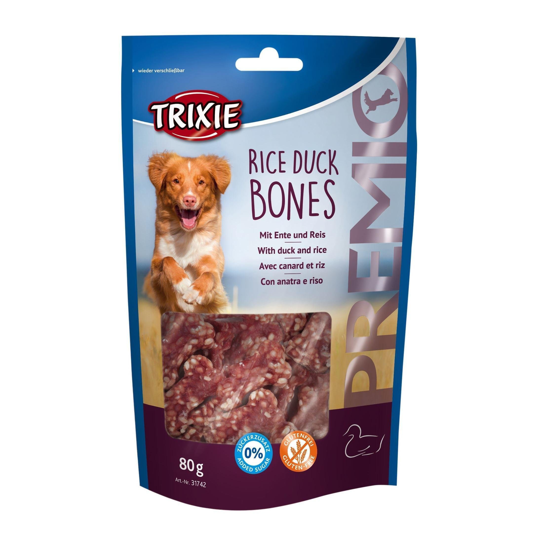 Лакомство для собак Trixie PREMIO Rice Duck Bones 80 г