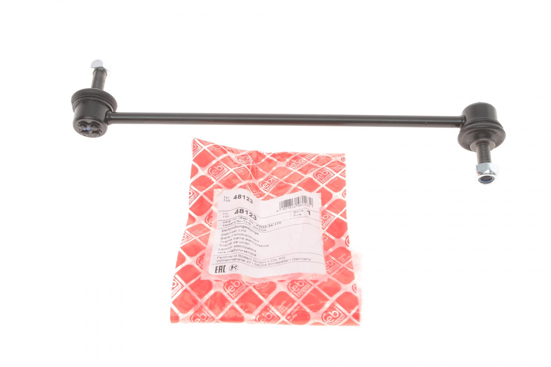 Тяга переднего стабилизатора FEBI BILSTEIN       Mitsubishi Outlander/Mazda 6/Toyota Auris 12- - 48123