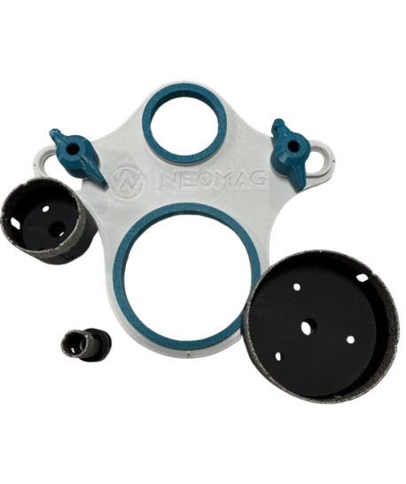 Комплект для монтажа Victorytool шаблон пластик и коронки 20х60х110 мм