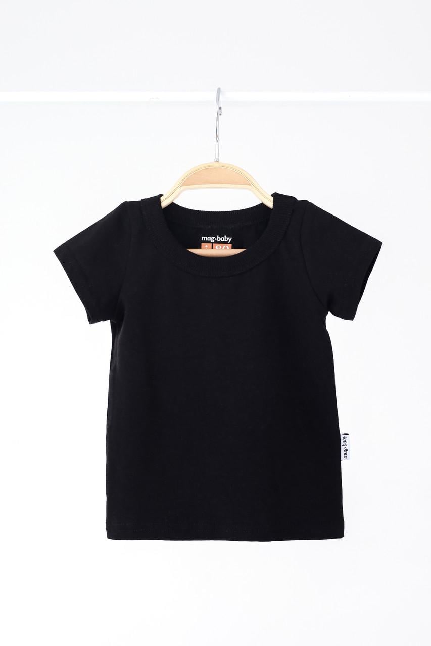 Футболка дитяча Mag Baby Basic 80 см 9-12 міс. Чорний (3040158476)