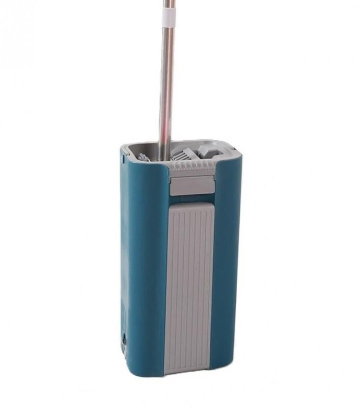 Комплект швабра с ведром с автоматическим отжимом 8 л (17115-1)