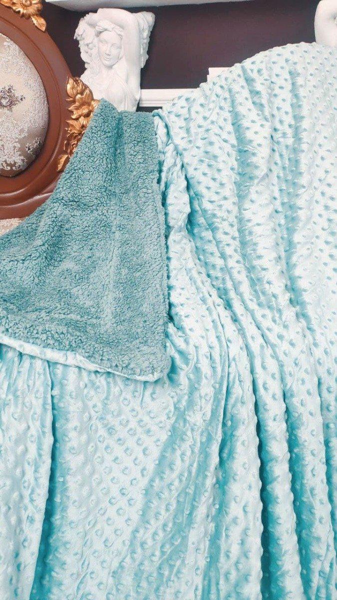 Хутряне покривало Koloco Кулька Тіфані 200х230 (141308) - фото 4 Хутряне покривало Koloco Кулька Тіфані 200х230 (141308) - фото 4