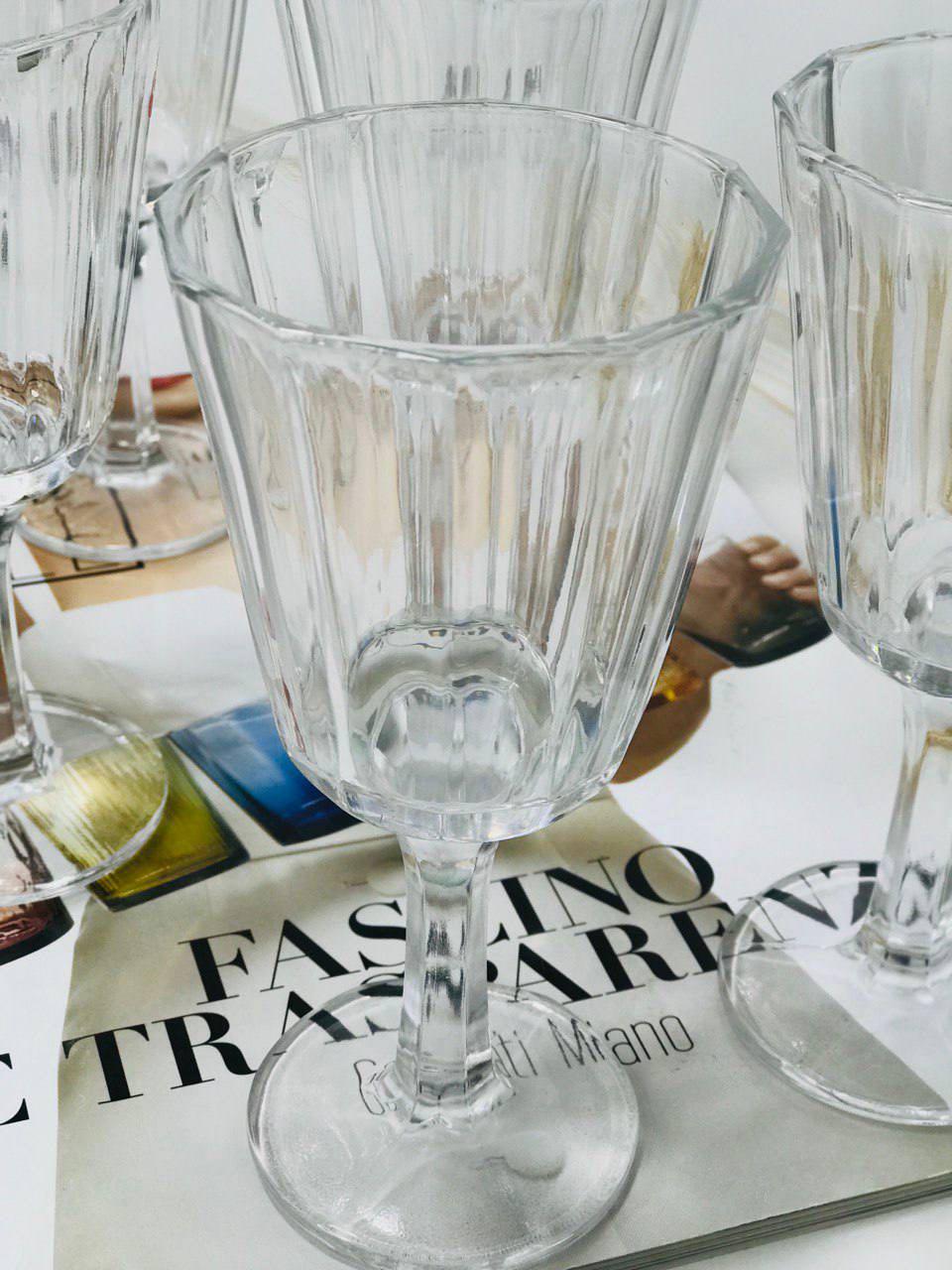 Набір келихів Арія 6 шт. 200 мл Прозорий (102-304) - фото 5 Набір келихів Арія 6 шт. 200 мл Прозорий (102-304) - фото 5