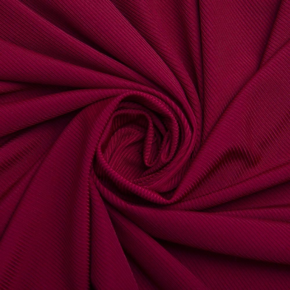 Ткань трикотаж Вирджиния Бордовый (23316)