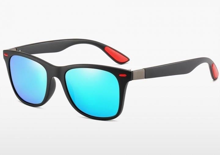 Сонцезахисні окуляри Унісекс UV 400 Black&Blue (К1010)