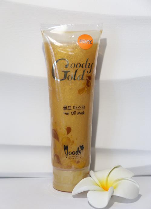 Маска пленка для лица Moods Goody Gold c био-золотом и гиалуроновой кислотой 130 мл