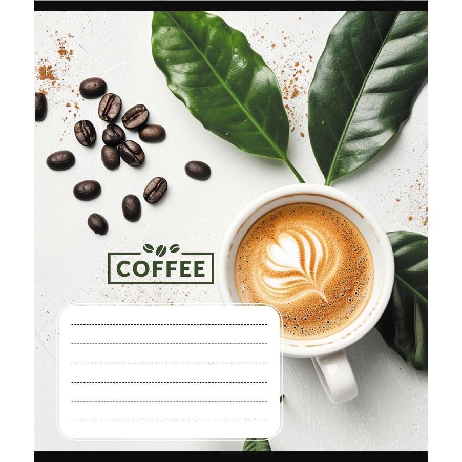 Шкільний зошит Кавові зерна 048-590111K-3 в клітинку 48 аркушів (RLT55354)