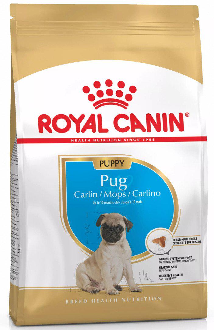 Корм сухий для цуценят мініатюрних порід Royal Canin Pug Puppy 1,5 кг (3182550813082)