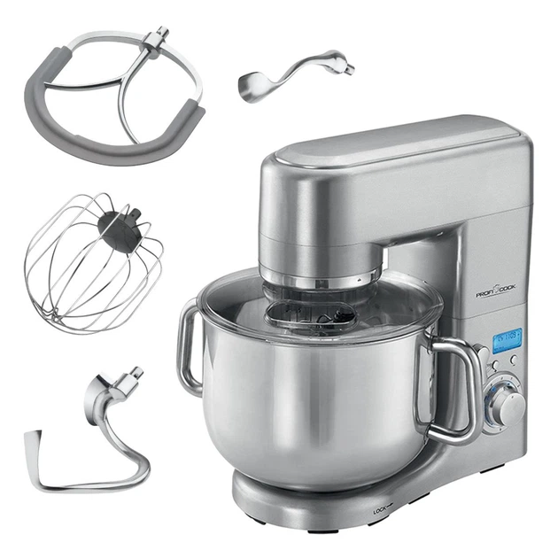 Комбайн кухонный ProfiCook PC-KM 1096 1500 Вт чаша 10 л 8 скоростей 4 насадки (1096)