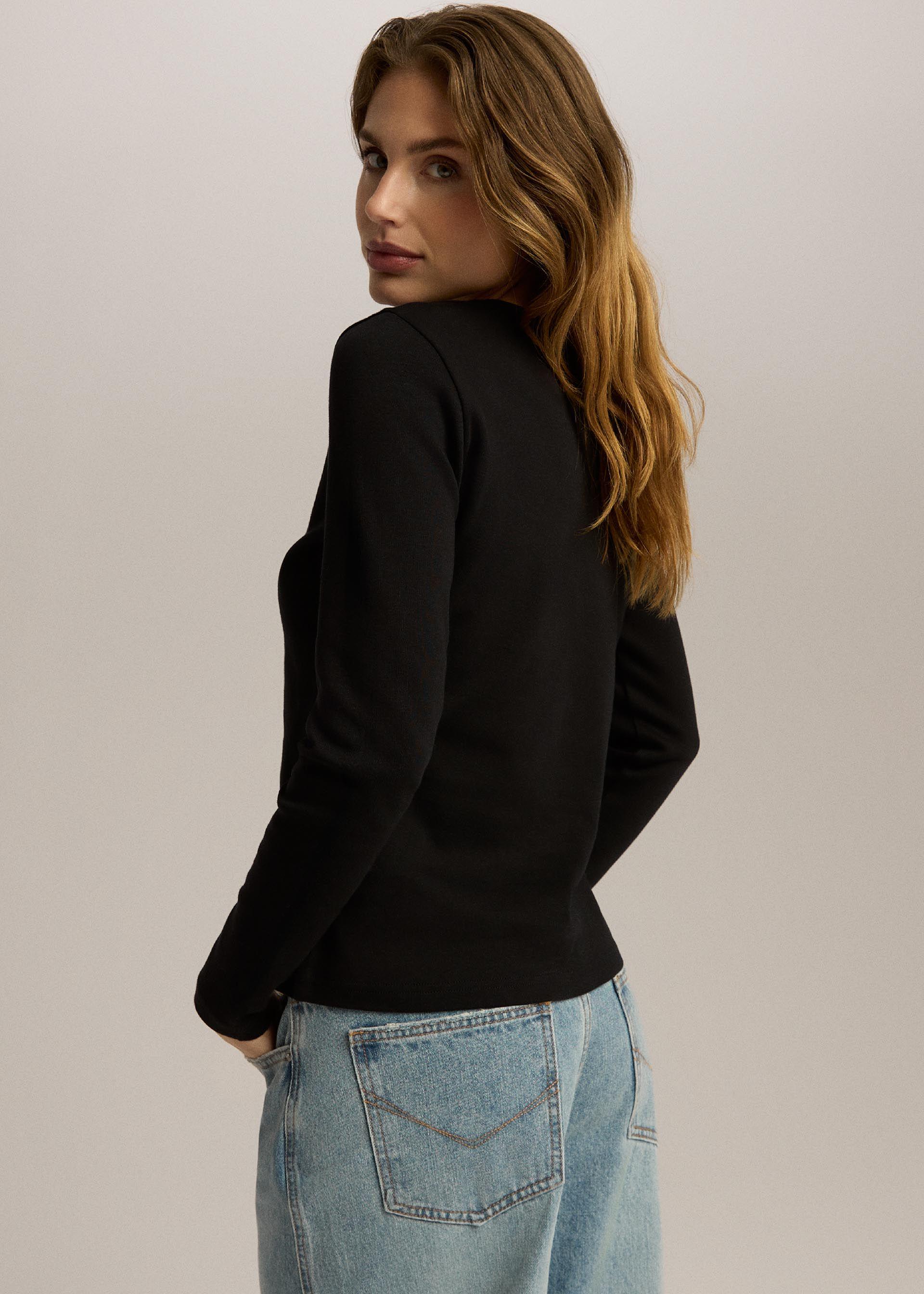 Лонгслів жіночий Diverse KOKON L Чорний (5905384176646) - фото 4 Лонгслів жіночий Diverse KOKON L Чорний (5905384176646) - фото 4