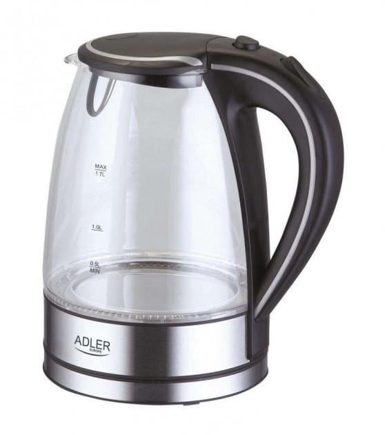 Чайник Adler AD 1225 glass 2000 Вт
