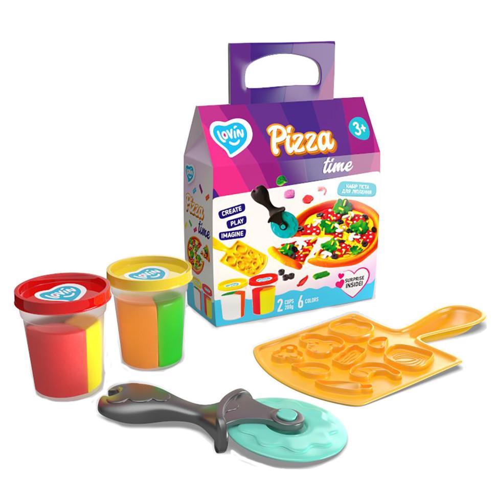 Набір тіста для ліплення Lovin Pizza Time 41143 (RLT25686)
