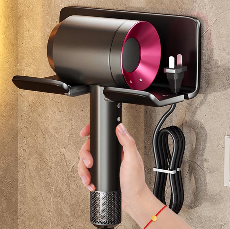 Держатель для фена Пластина Черный (37122) - фото 3 Держатель для фена Пластина Черный (37122) - фото 3