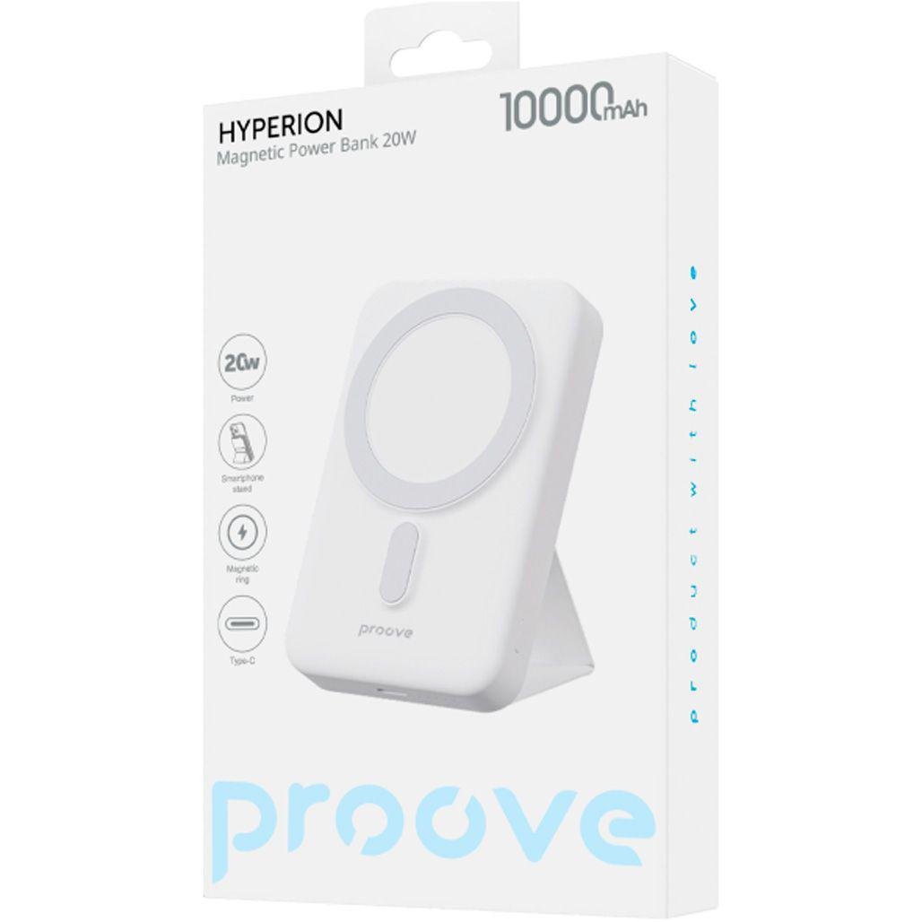 Внешний аккумулятор Proove Hyperion 10000 mAh 20W White (PBHN15020002) - фото 7