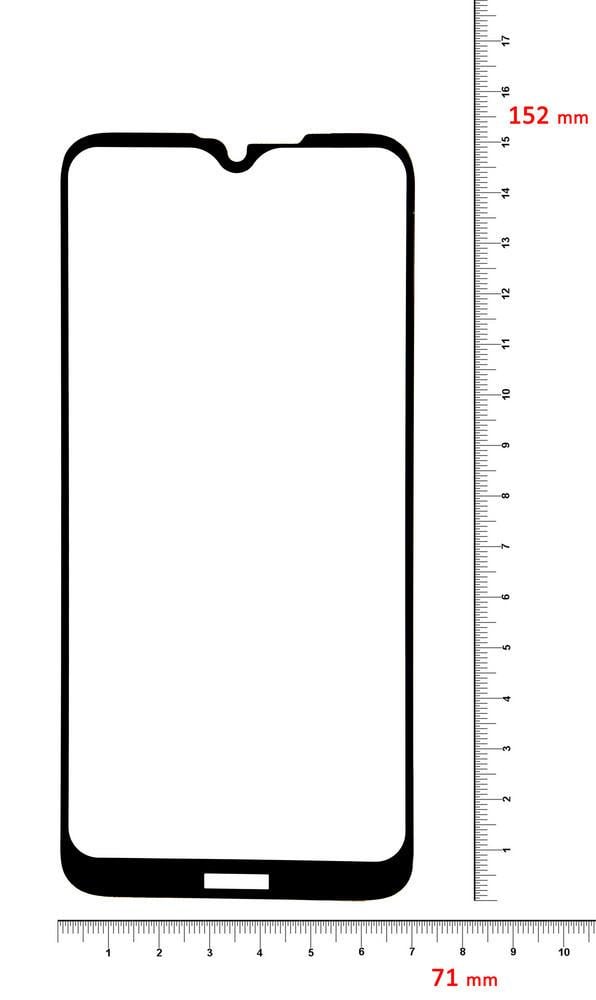 Захисне скло BeCover для Nokia 2.3 Black (704737) - фото 3 Захисне скло BeCover для Nokia 2.3 Black (704737) - фото 3