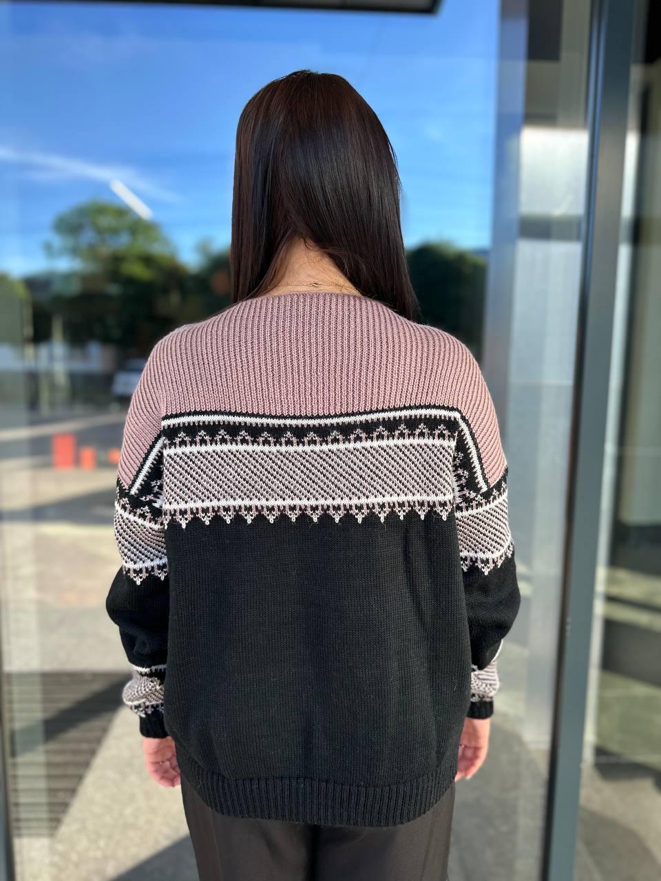 Женский свитер Миранда 44-56 мокко (2049-нс) - фото 9 Женский свитер Миранда 44-56 мокко (2049-нс) - фото 9