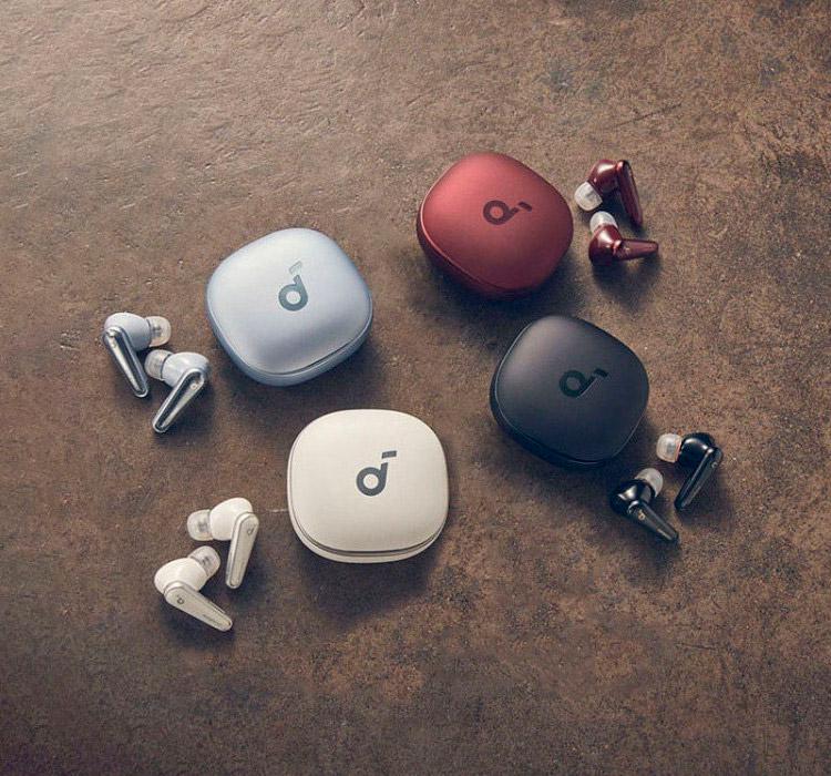 Наушники Anker SoundCore Liberty 4 Sky Blue (A3953G31) - фото 7