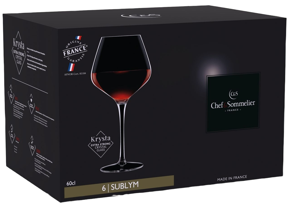 Набір келихів Chef&Sommelier SUBLYM 6 шт. 600 мл (UG-N4742/1) - фото 4