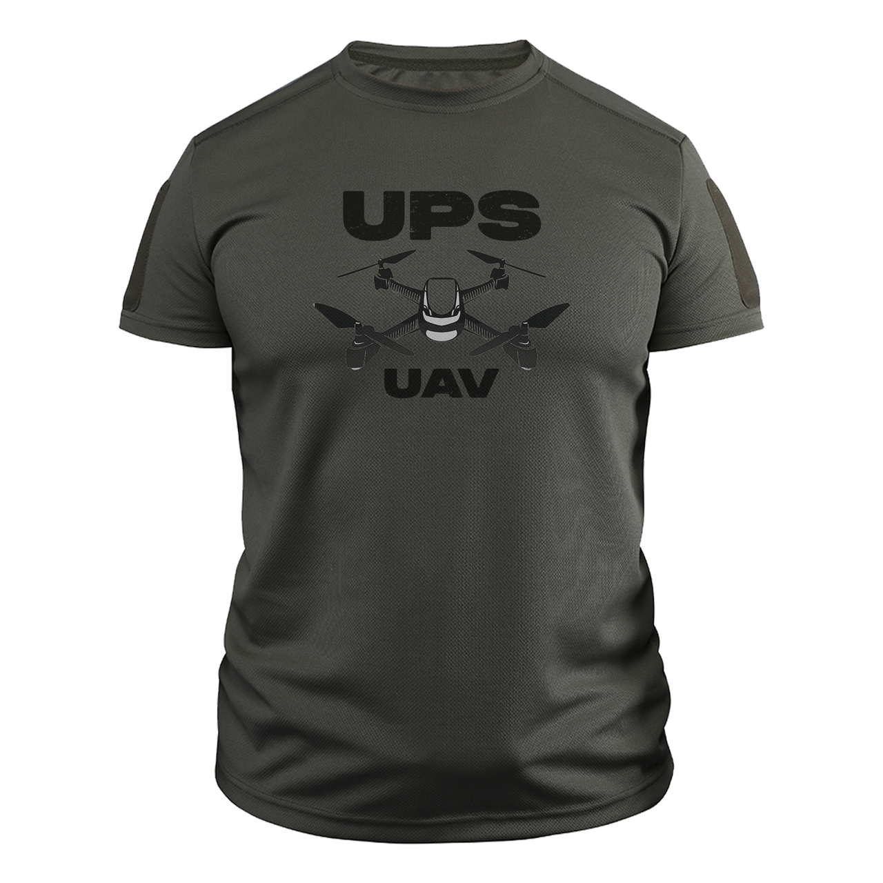 Футболка військова CoolMax UPS UAV XXXL Оливковий (TS-C-95-XXXL)