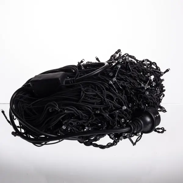 Гірлянда мережна Бахрома вулична 20 м 335 LED діодів зовнішня від мережі чорна нитка колір світла Різнокольоровий (20MBML) - фото 7 Гірлянда мережна Бахрома вулична 20 м 335 LED діодів зовнішня від мережі чорна нитка колір світла Різнокольоровий (20MBML) - фото 7