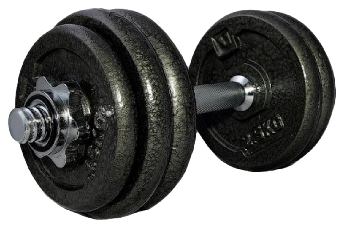 Гантель наборная LiveUP Dumbell Set 15 кг 1 шт. Черный (LS2311-15) - фото 1